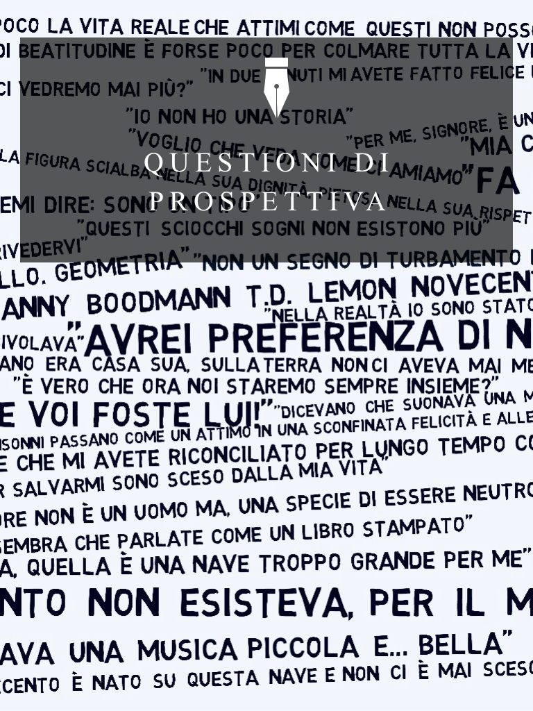 Copertina di Questioni di prospettiva