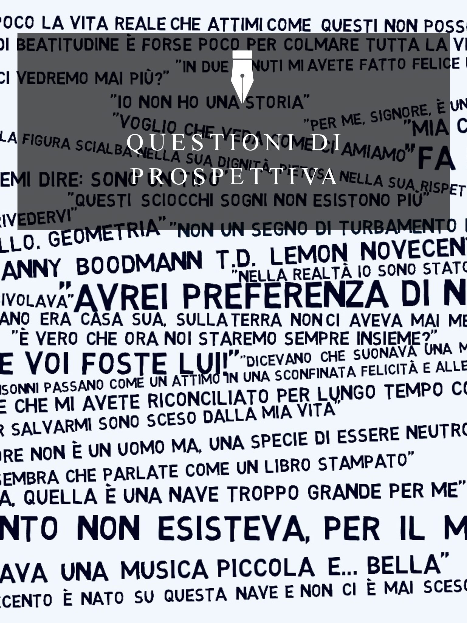 Pagina 1 di Questioni di prospettiva