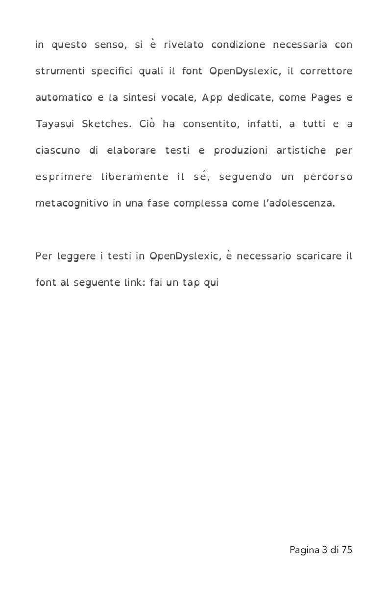 Pagina 3 di Per me l'infinito è...